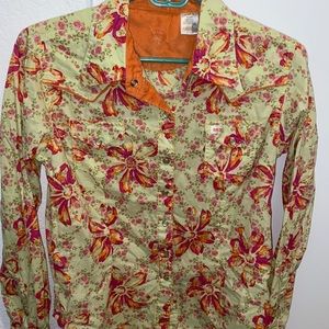 Vintage retro 20x pearl snap